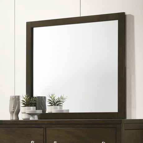 Wilkes Dark Cocoa Dresser Mirror (Mirror Only) from Coaster - Luna Furniture