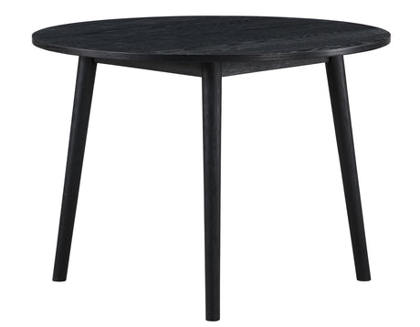 Willow 42″ Round Dining Table, Black from Steve Silver - Luna Furniture