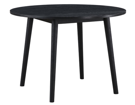 Willow 42″ Round Dining Table, Black from Steve Silver - Luna Furniture