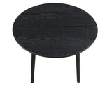 Willow 42″ Round Dining Table, Black from Steve Silver - Luna Furniture
