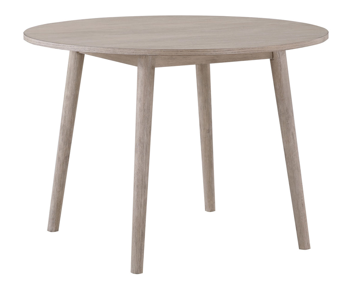 Willow 42″ Round Dining Table, Tan from Steve Silver - Luna Furniture