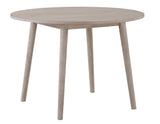 Willow 42″ Round Dining Table, Tan from Steve Silver - Luna Furniture