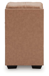 WillowBend Caramel Armless Chair from Ashley - Luna Furniture