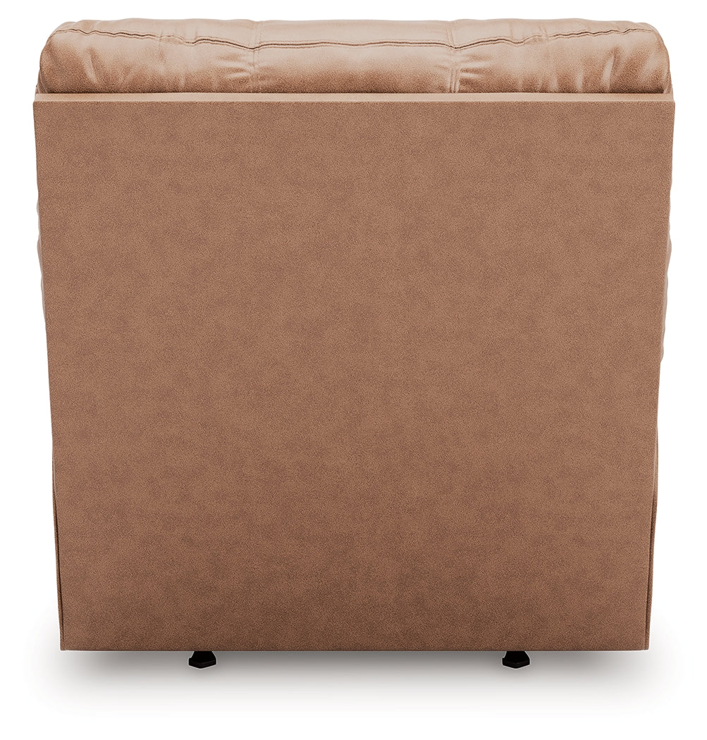 WillowBend Caramel Recliner from Ashley - Luna Furniture