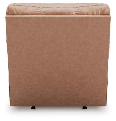 WillowBend Caramel Recliner from Ashley - Luna Furniture