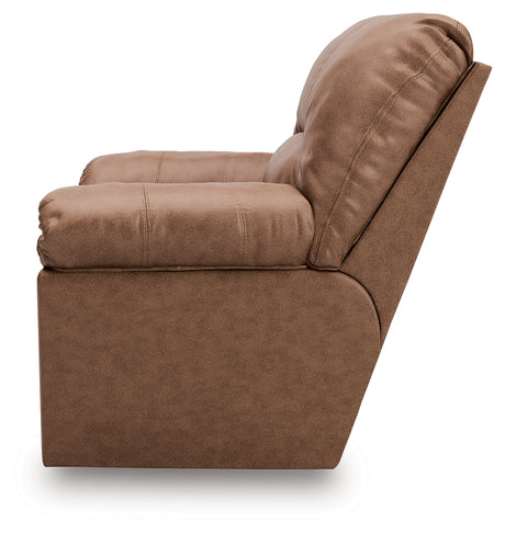 WillowBend Caramel Recliner from Ashley - Luna Furniture
