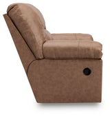 WillowBend Caramel Recliner from Ashley - Luna Furniture