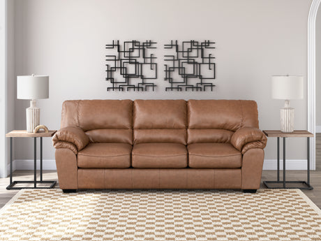 WillowBend Caramel Sofa and Loveseat from Ashley - Luna Furniture