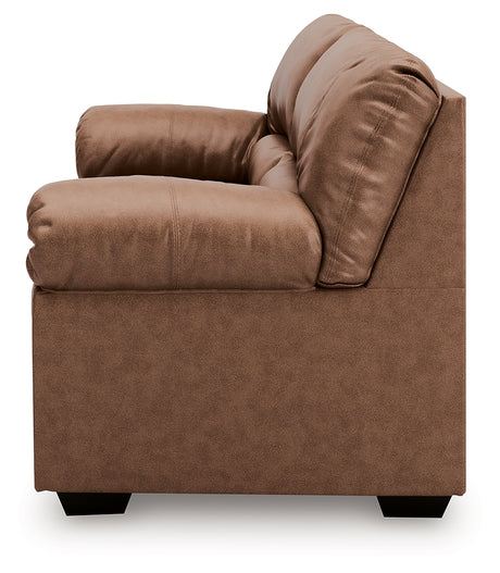 WillowBend Caramel Sofa and Loveseat from Ashley - Luna Furniture