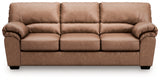 WillowBend Caramel Sofa and Loveseat from Ashley - Luna Furniture