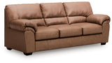 WillowBend Caramel Sofa and Loveseat from Ashley - Luna Furniture