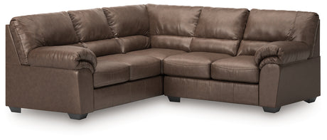 WillowBend Umber 2-Piece Sectional from Ashley - Luna Furniture