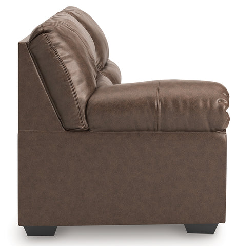 WillowBend Umber Left-Arm Facing Loveseat from Ashley - Luna Furniture