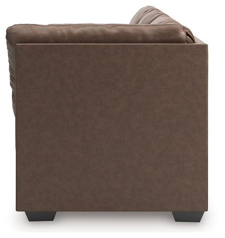 WillowBend Umber Left-Arm Facing Sofa with Corner Wedge from Ashley - Luna Furniture