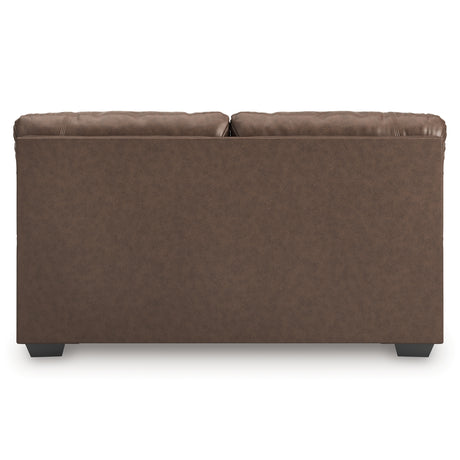 WillowBend Umber Loveseat from Ashley - Luna Furniture