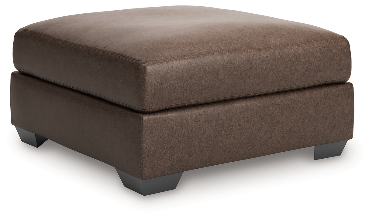 WillowBend Umber Oversized Accent Ottoman from Ashley - Luna Furniture