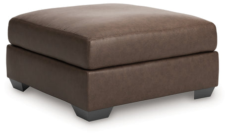 WillowBend Umber Oversized Accent Ottoman from Ashley - Luna Furniture