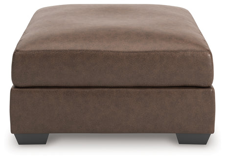 WillowBend Umber Oversized Accent Ottoman from Ashley - Luna Furniture