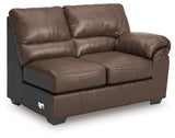 WillowBend Umber Right-Arm Facing Loveseat from Ashley - Luna Furniture
