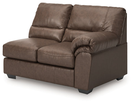 WillowBend Umber Right-Arm Facing Loveseat from Ashley - Luna Furniture