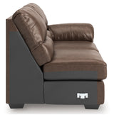 WillowBend Umber Right-Arm Facing Loveseat from Ashley - Luna Furniture