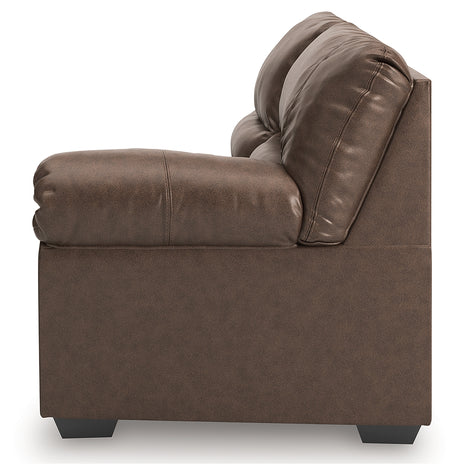 WillowBend Umber Right-Arm Facing Loveseat from Ashley - Luna Furniture