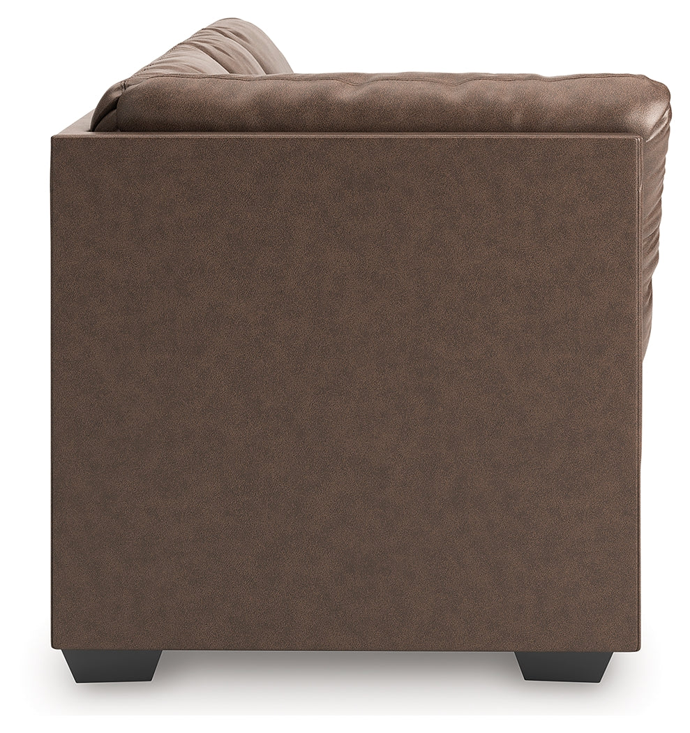 WillowBend Umber Right-Arm Facing Sofa with Corner Wedge from Ashley - Luna Furniture