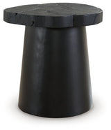 Wimbell Coffee Table with 2 End Tables in Black from Ashley - Luna Furniture