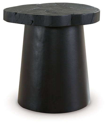 Wimbell Coffee Table with 2 End Tables in Black from Ashley Furniture - Luna Furniture