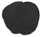 Wimbell Coffee Table with 2 End Tables in Black from Ashley - Luna Furniture