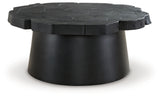 Wimbell Coffee Table with 2 End Tables in Black from Ashley - Luna Furniture