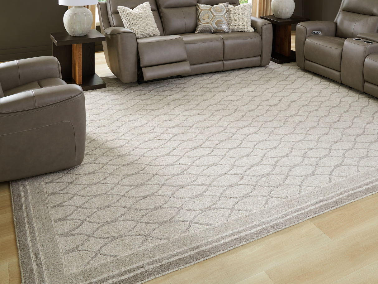 Wimney Gray Extra Large Rug from Ashley - Luna Furniture
