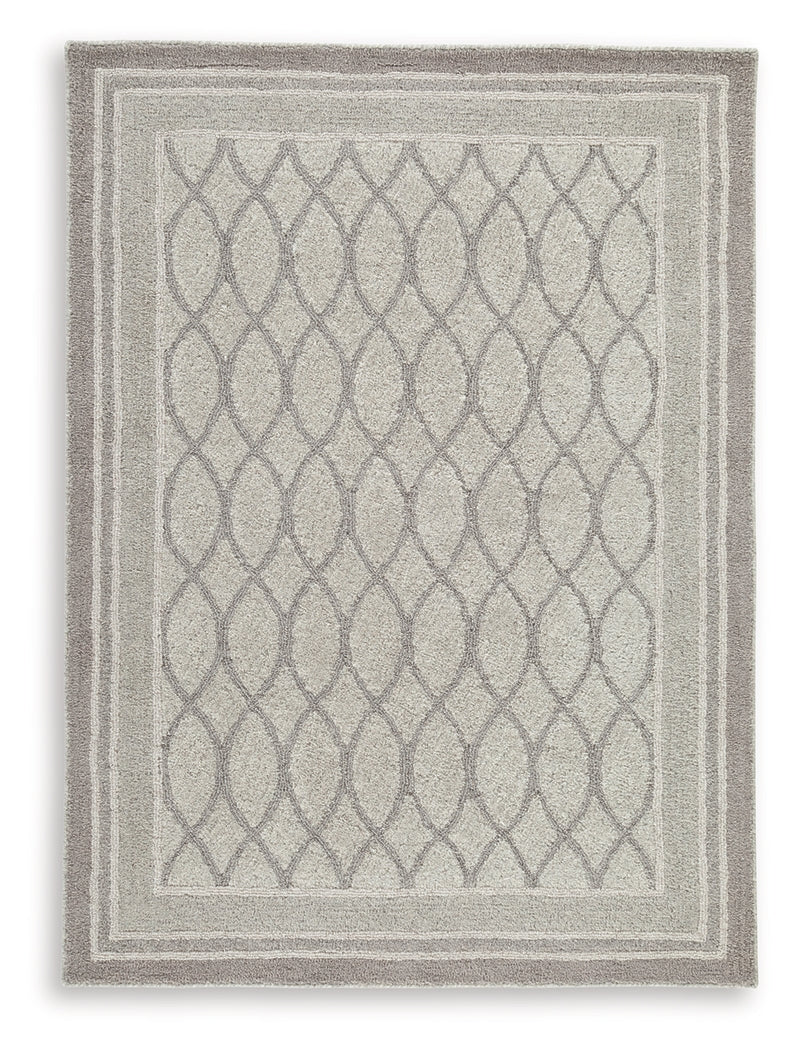 Wimney Gray Medium Rug from Ashley - Luna Furniture