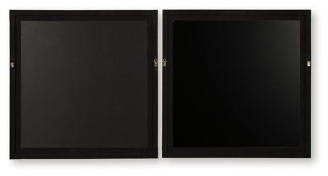 Winbrook Gray/Tan/Gold Finish Wall Art Set (Set of 2) from Ashley - Luna Furniture