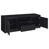 Winfield Black 3-Piece Entertainment Center 60-inch TV Stand from Coaster - Luna Furniture