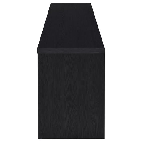 Winfield Black 3-Piece Entertainment Center 60-inch TV Stand from Coaster - Luna Furniture