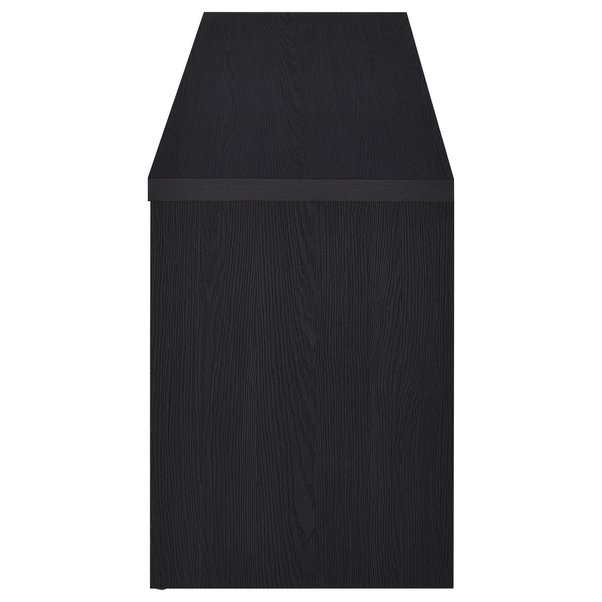 Winfield Black 3-Piece Entertainment Center 78-inch TV Stand from Coaster - Luna Furniture