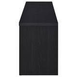 Winfield Black 3-Piece Entertainment Center 78-inch TV Stand from Coaster - Luna Furniture