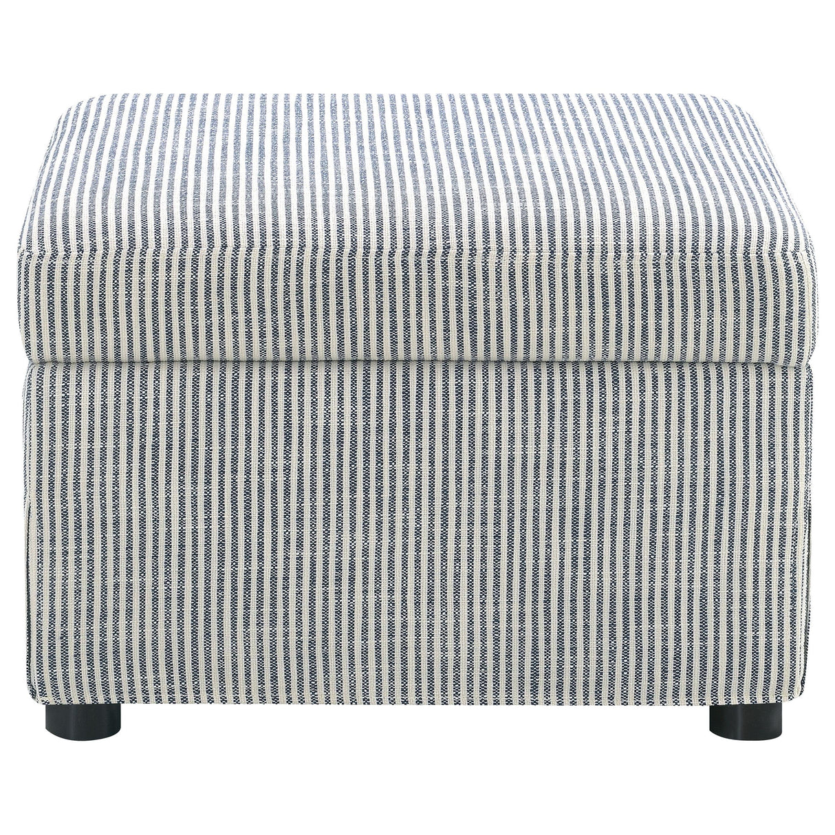Winter Gray Upholstered Hydraulic Lift Top Storage Ottoman from Coaster - Luna Furniture