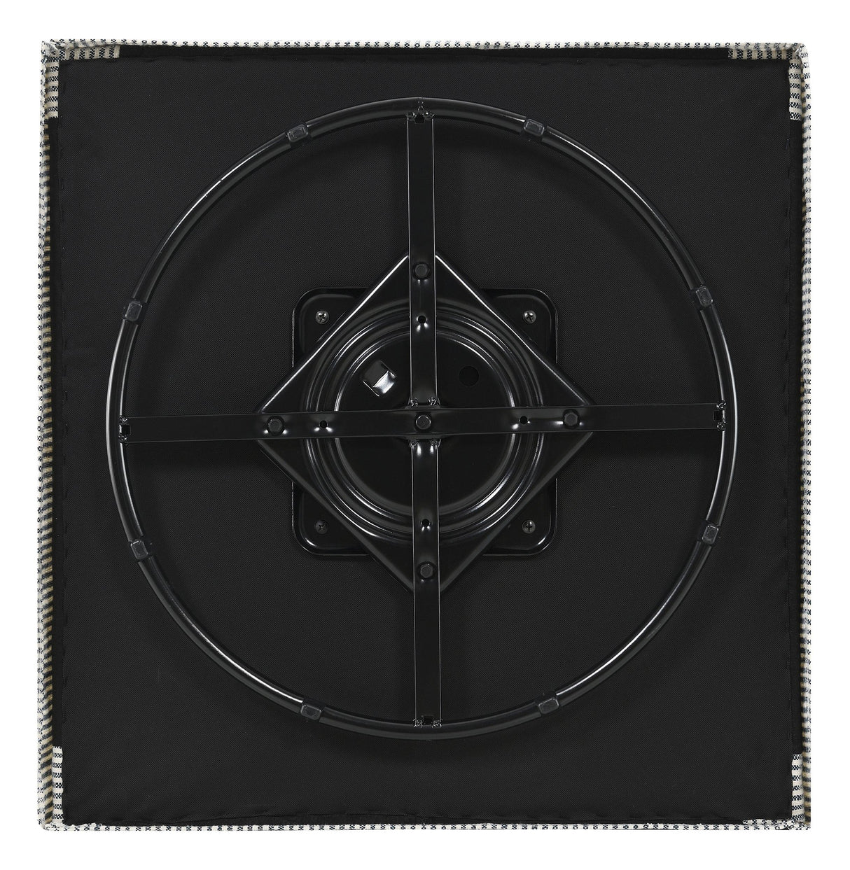 Winter Gray Upholstered Sloped Arm Accent Swivel Chair from Coaster - Luna Furniture