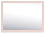Wistenpine Blush Bedroom Mirror (Mirror Only) from Ashley - Luna Furniture