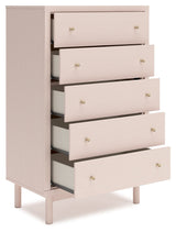 Wistenpine Blush Upholstered Youth Platform Bedroom Set from Ashley - Luna Furniture
