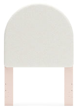 Wistenpine Twin Upholstered Panel Headboard with Dresser in Blush from Ashley - Luna Furniture