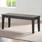 Raven Noir Brown Bench from Steve Silver - Luna Furniture