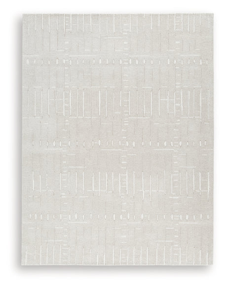 Wolbert Tan/Ivory Large Rug from Ashley - Luna Furniture