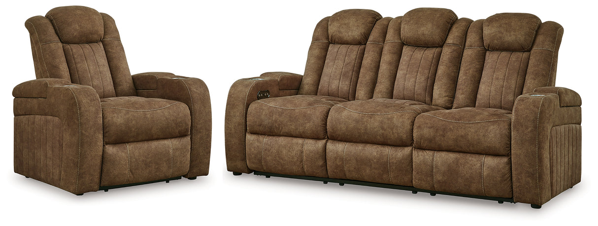 Wolfridge Power Reclining Sofa and Power Recliner from Ashley - Luna Furniture