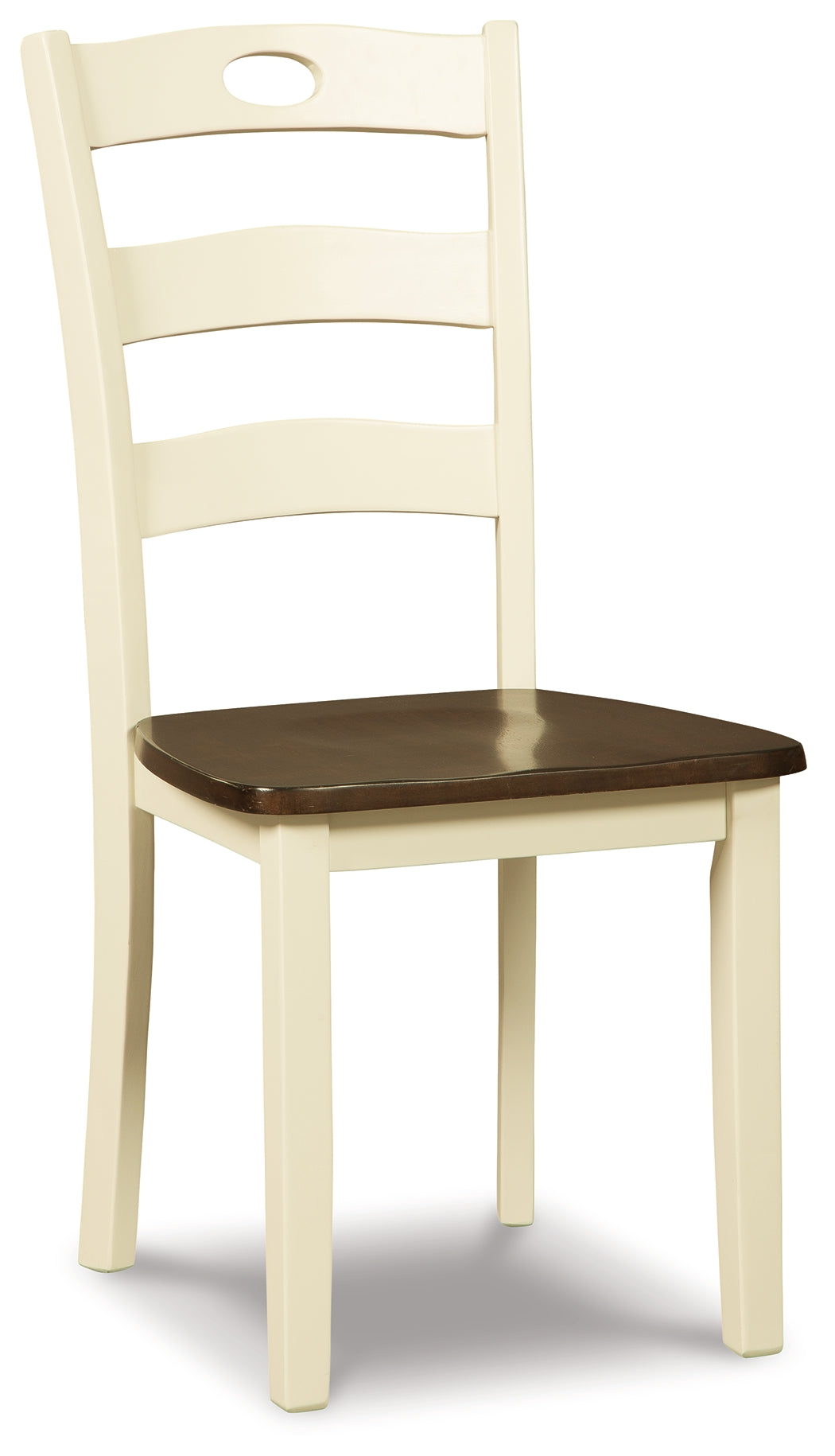 Woodanville Cream/Brown Dining Table and 2 Chairs from Ashley - Luna Furniture
