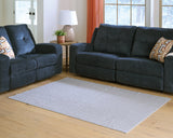Worthley Gray Washable Large Rug from Ashley - Luna Furniture