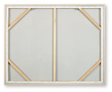 Worthney Blue/White/Brown Wall Art from Ashley - Luna Furniture