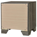 Wright Brown Oak 2-Drawer Nightstand from Coaster - Luna Furniture